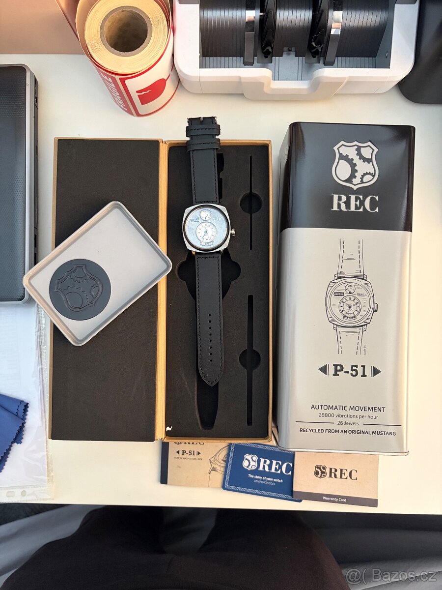 REC P-51 Mustang hodinky - 3