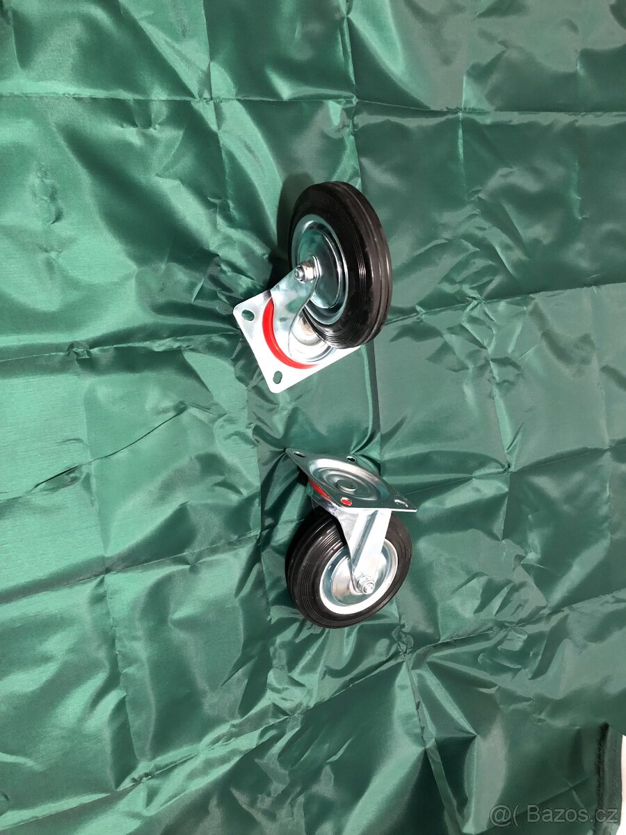 Prodám 2 x otočné kolo průměr cca 15,5 cm, zatížení 145 kg - 3
