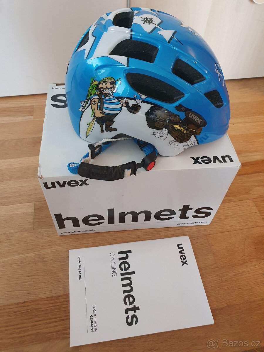 Dětská cyklistická helma přilba Uvex Kid 2, 46-52cm - 3