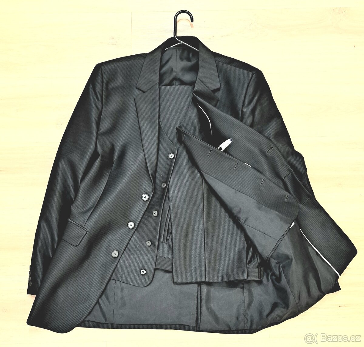 Pánský oblek - vel. 52/188 - 3