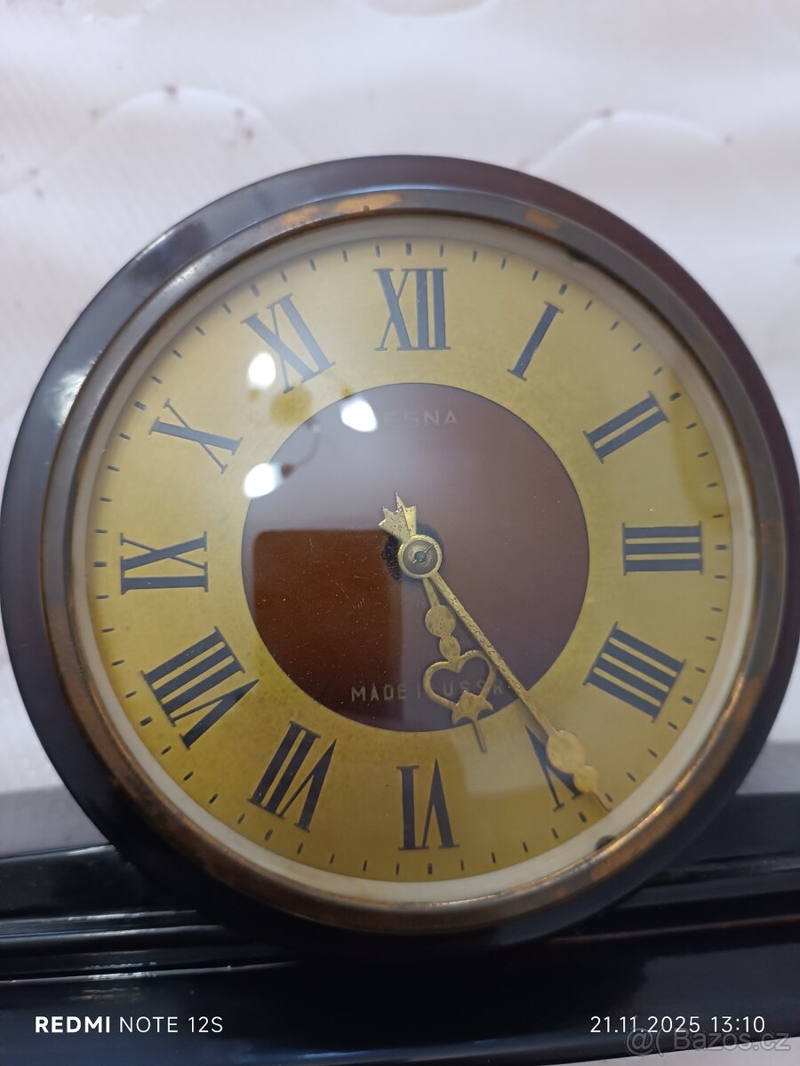 Starožitné krbové hodiny - 3