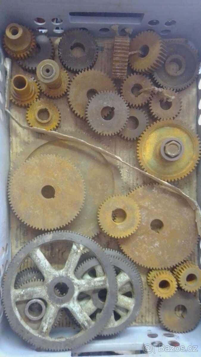 Kola převodovka soustruh závity obrábění kov - 3