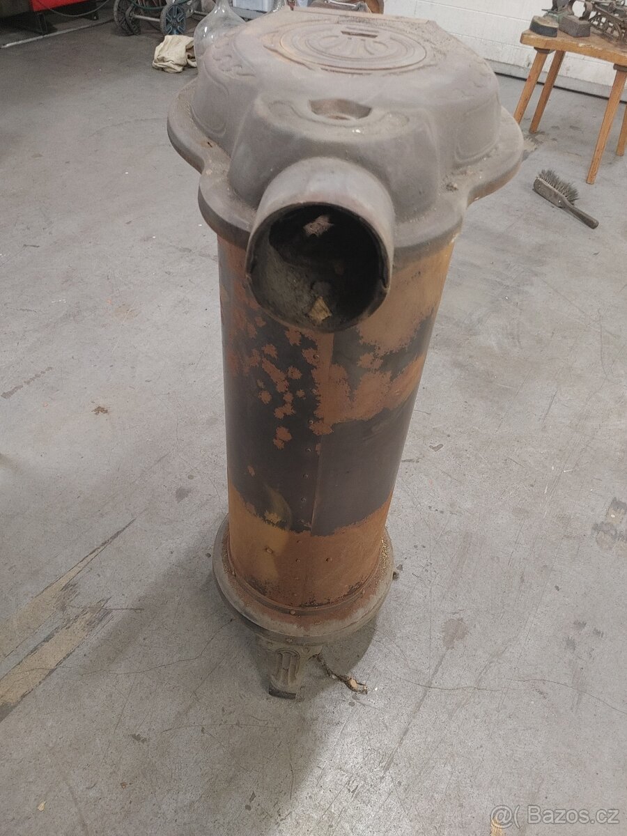 Stará secesní kamna - 3