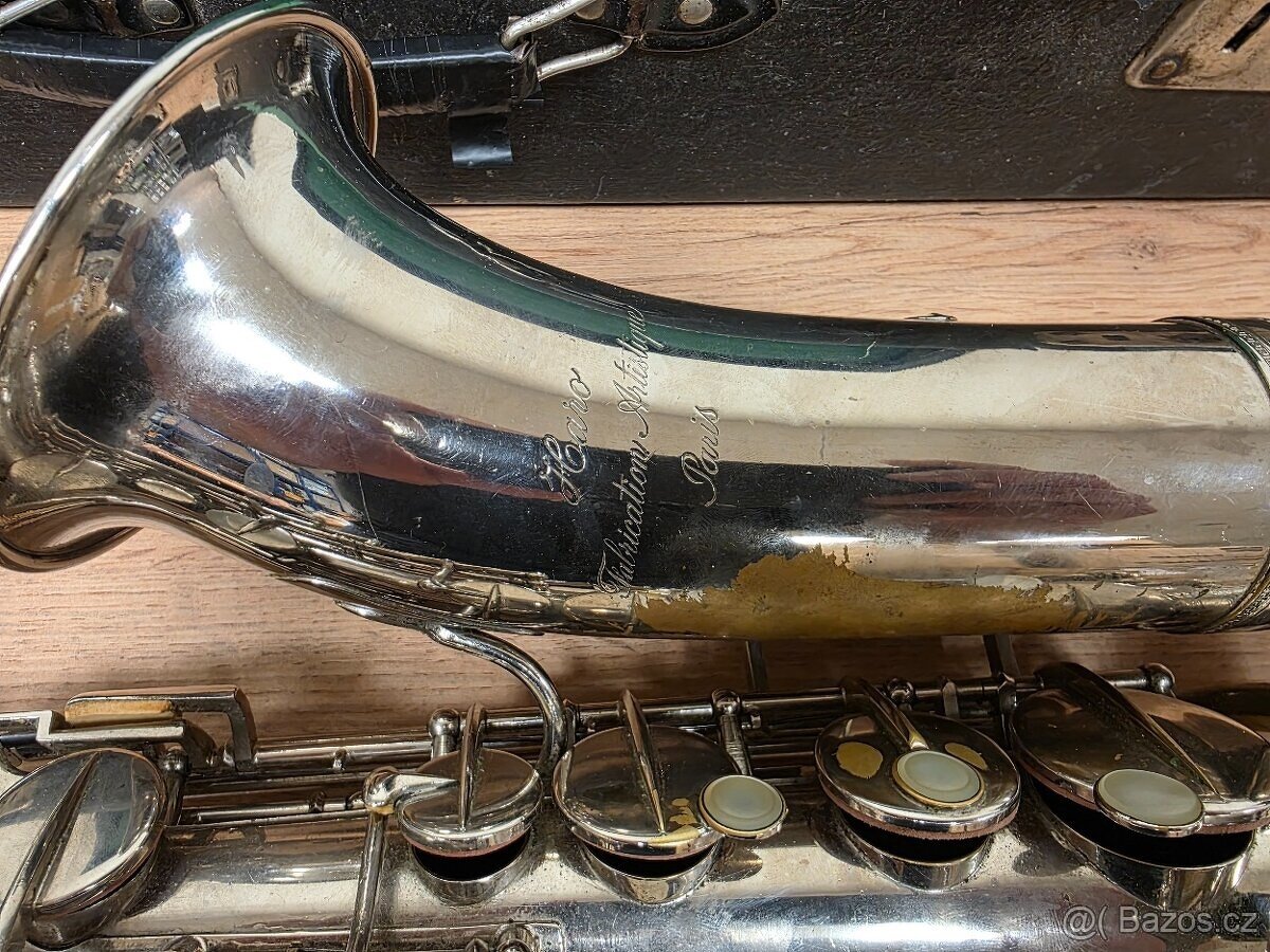 Saxofon Haro Fabrication Artique Paris - 3