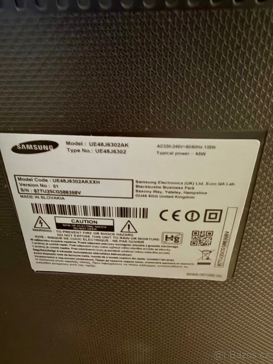 Televize Samsung UE48J6302AK - 3