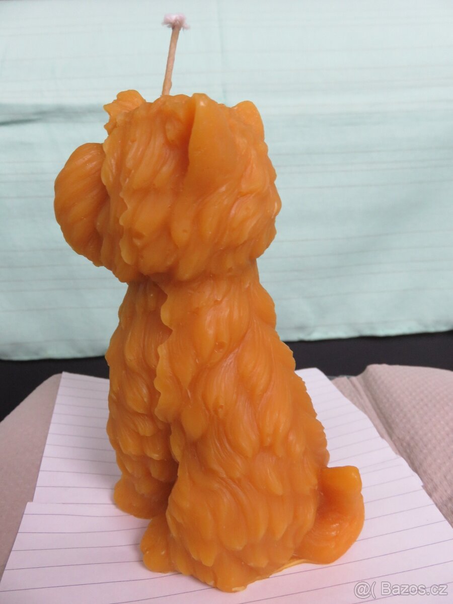 Krásná nová svíčka - pejsek - 3