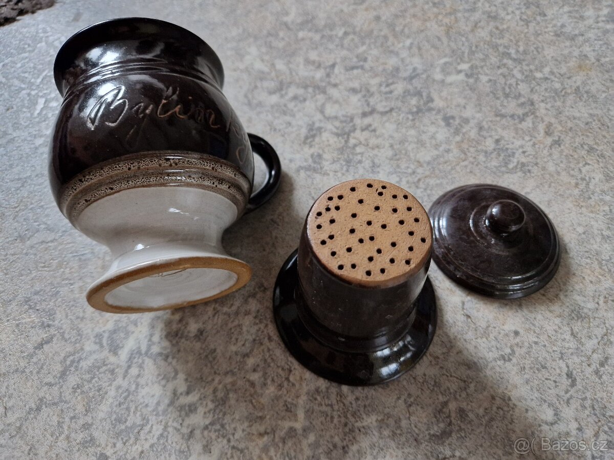 Keramický hrnek se sítkem - 3