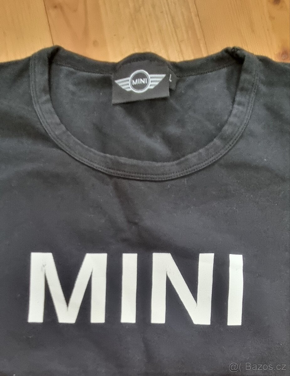 Dámské černé triko MINI COOPER - 3