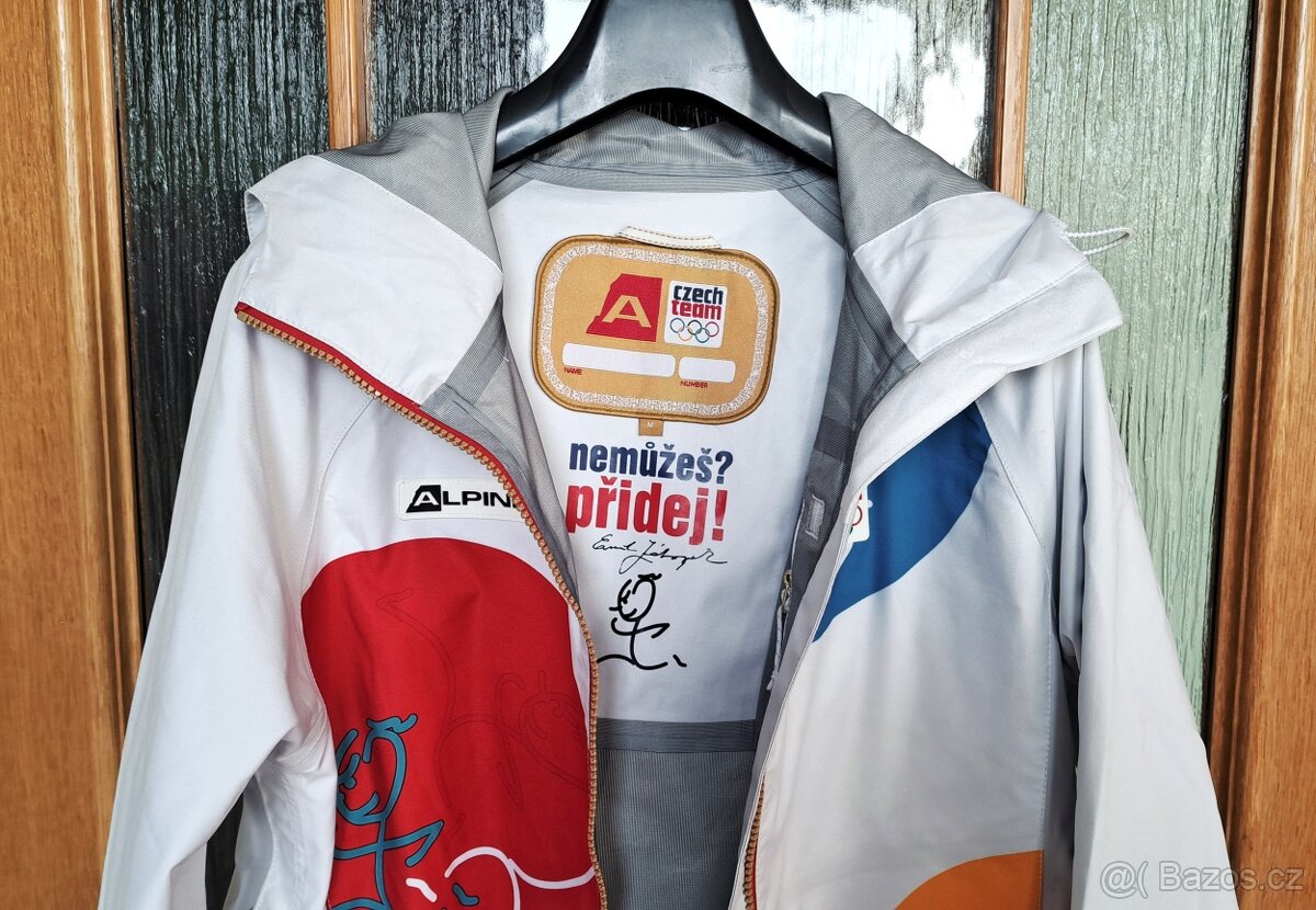 Bílá nepromokavá bunda Alpine Pro (OH kolekce) - 3