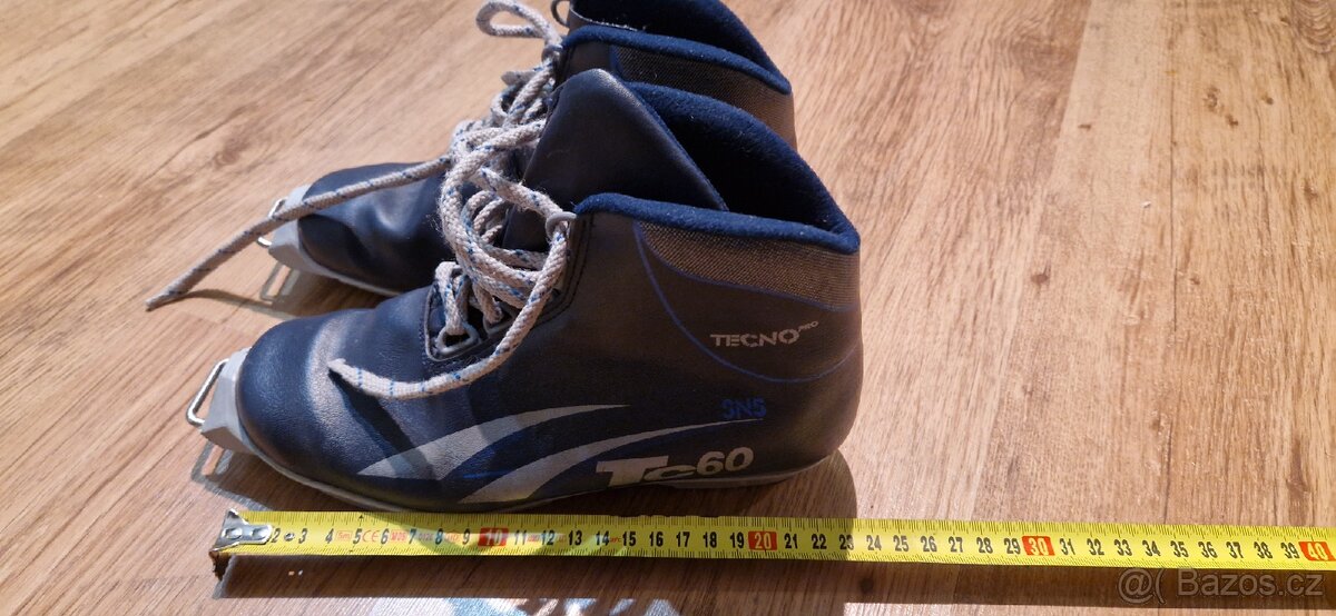 Boty na běžky vel.6 +běžky s vázáním - 3