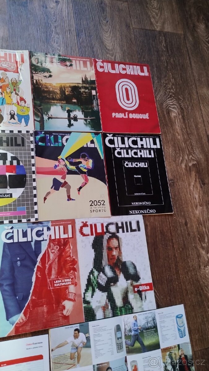 Oskar prospekty a Čilichilli časopisy - 3