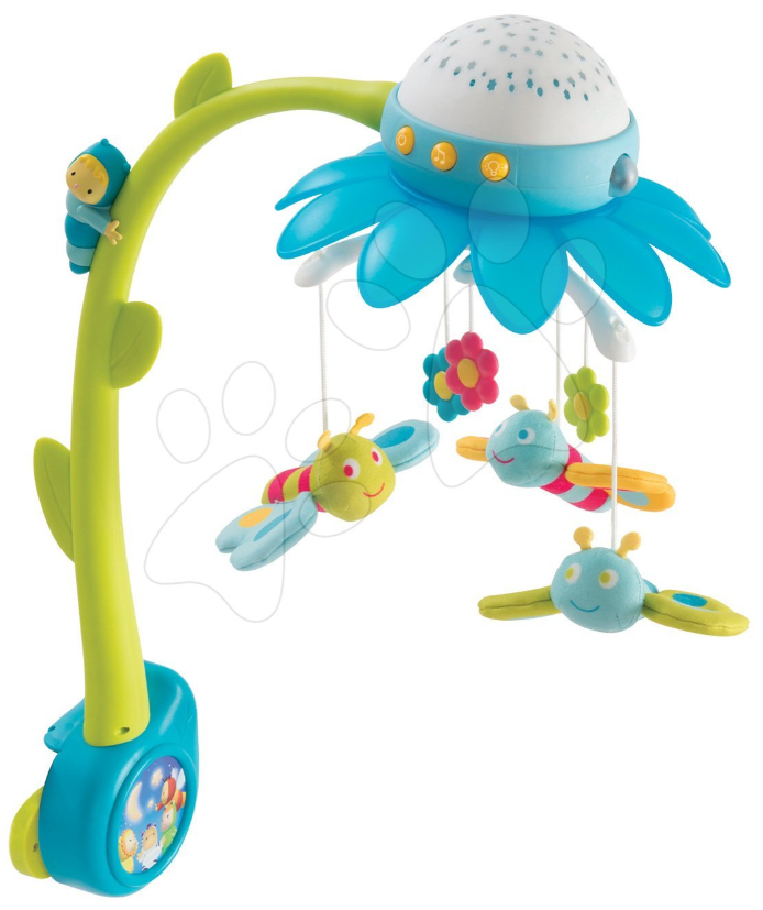 Dětský kolotoč na postýlku Smoby - 3