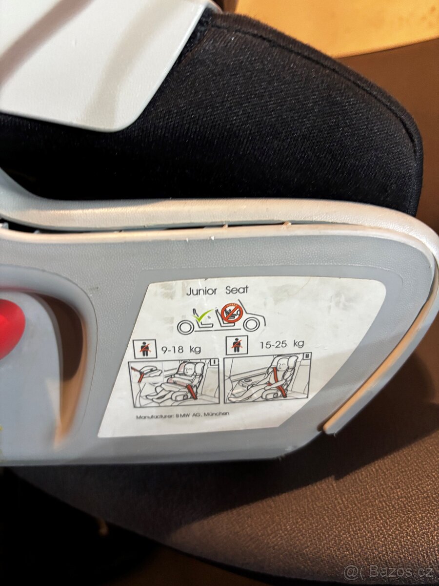 ORIGINÁLNÍ AUTOSEDAČKA BMW + ISOFIX - 3