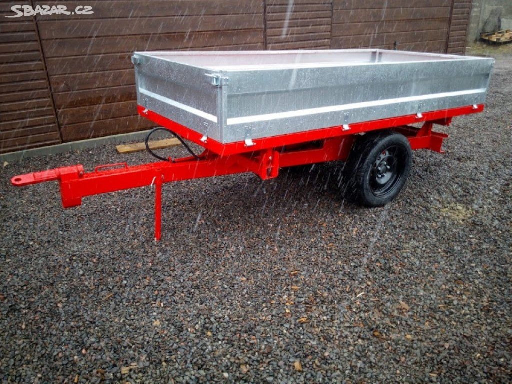 Sklápěcí vlek za malotraktor - 3