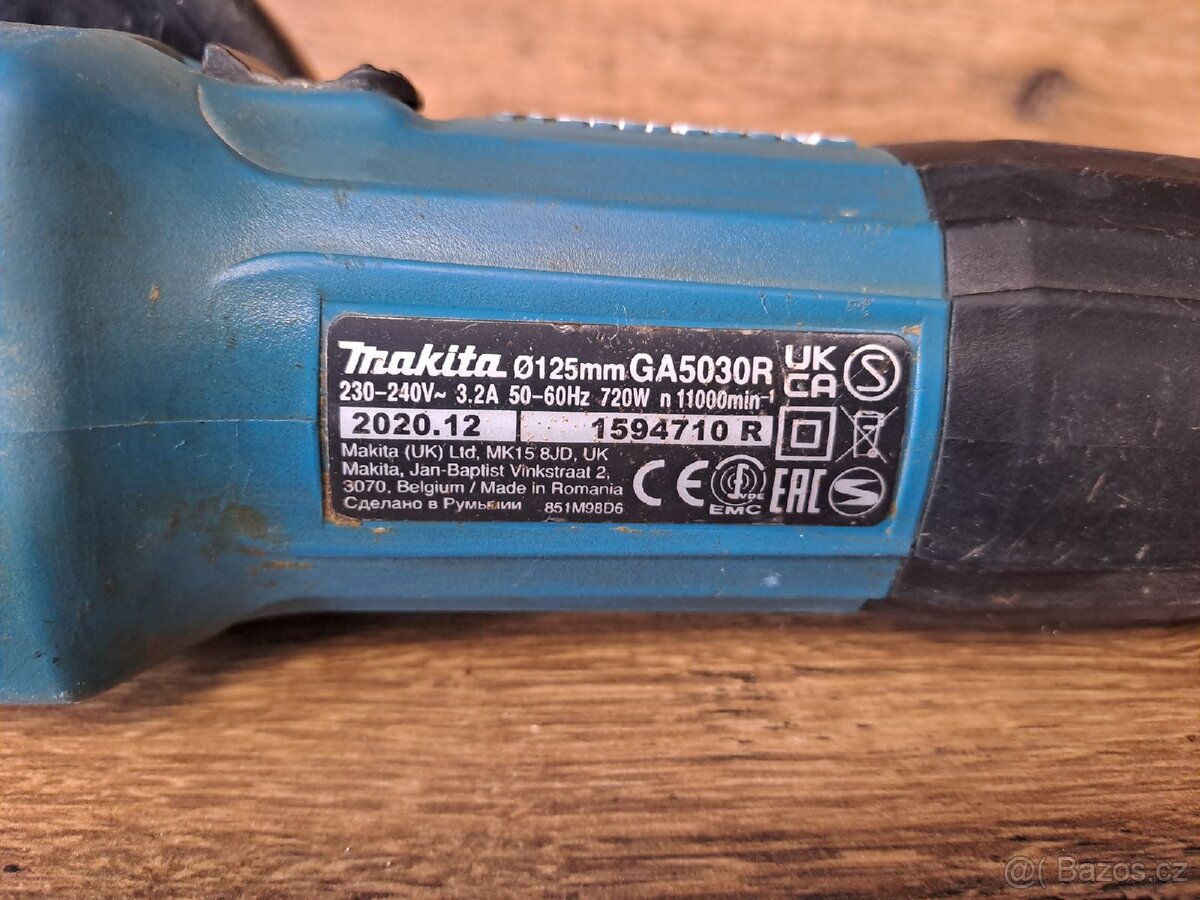 El. úhlová bruska MAKITA - 3