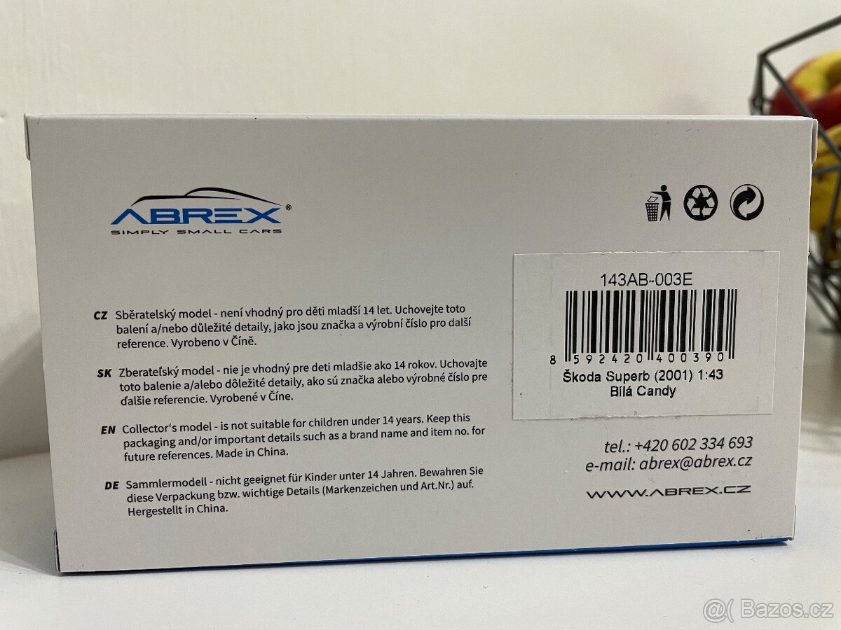 Škoda Superb I (2001) 1:43 Abrex - 3