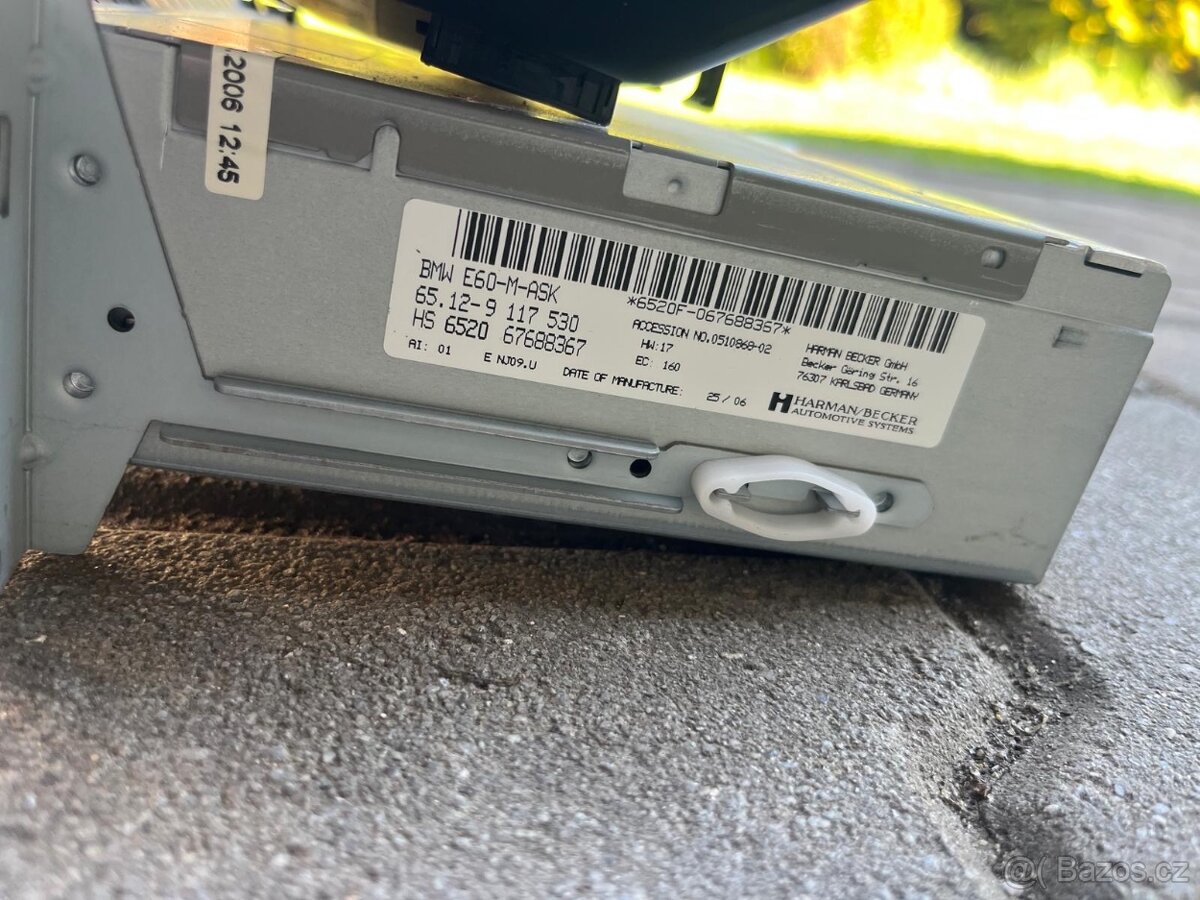 BMW e60 e61 e63 e64 mask / rádio - 3