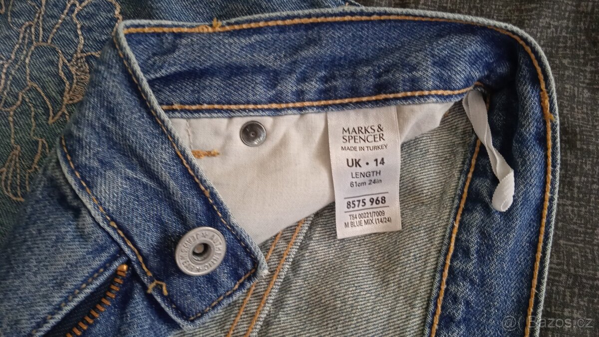 Džínová sukně MARKS & SPENCER - 3