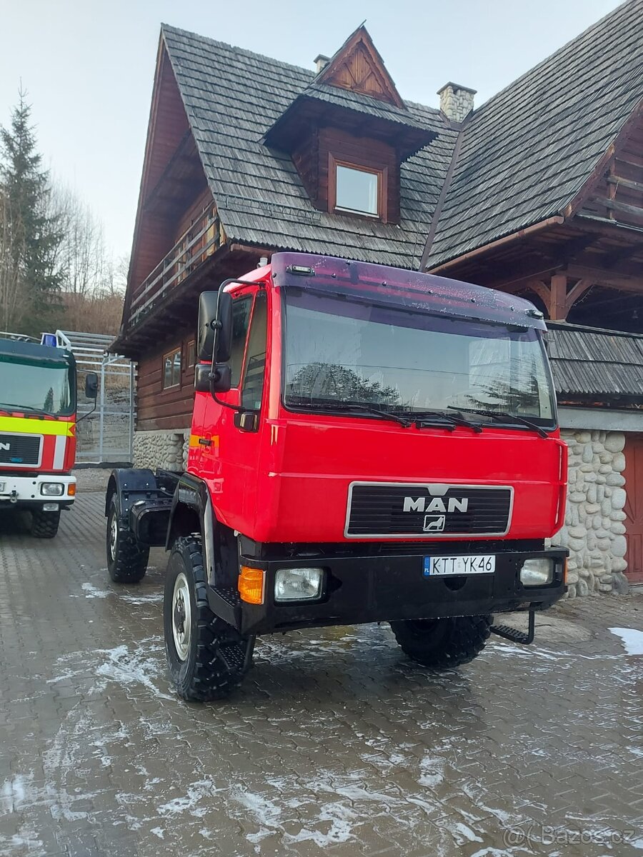 Man 4x4 L2000 10.224.6valec Vrtnica Nosič