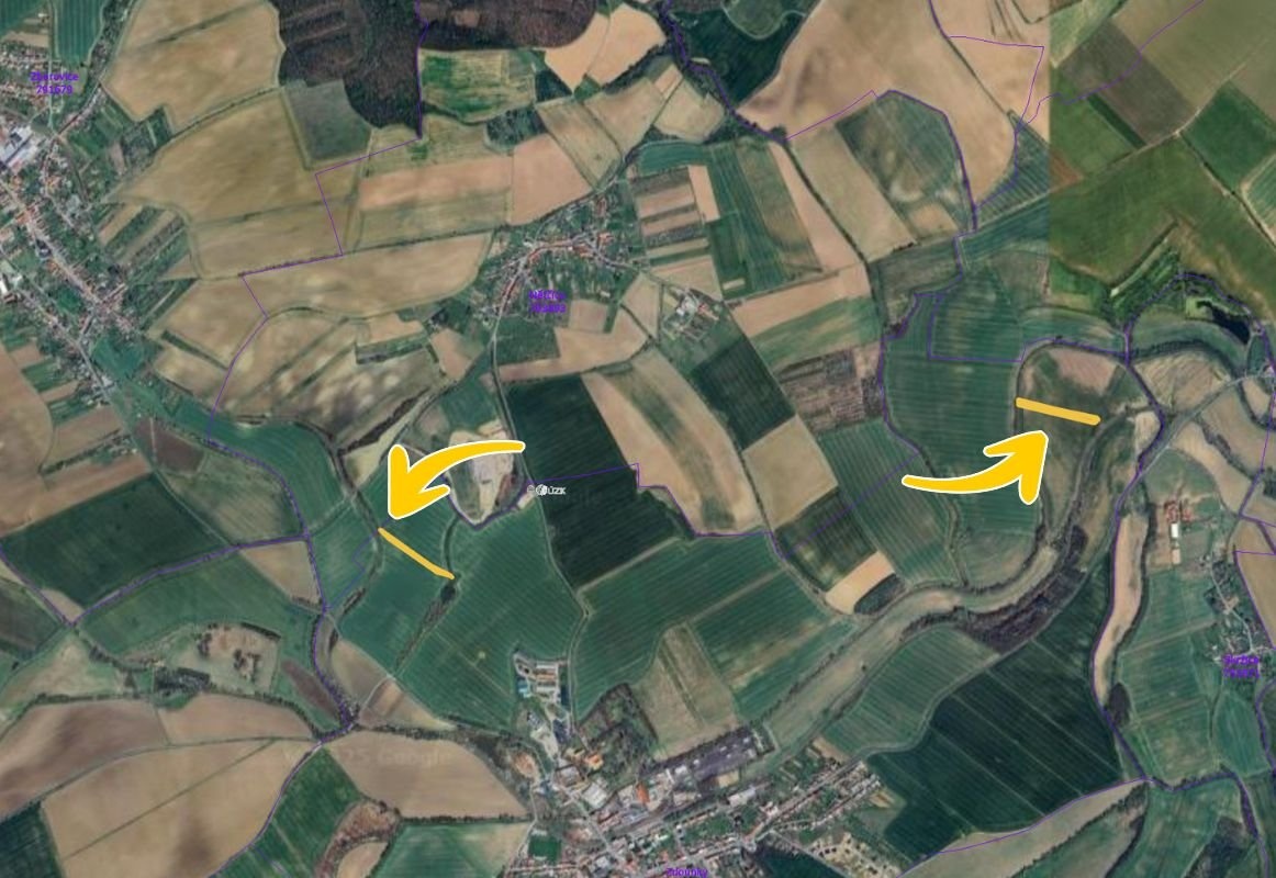 Prodej polí v k.ú. Zdounky, v k.ú. Mutěnice, v k.ú. Říčany u - 3