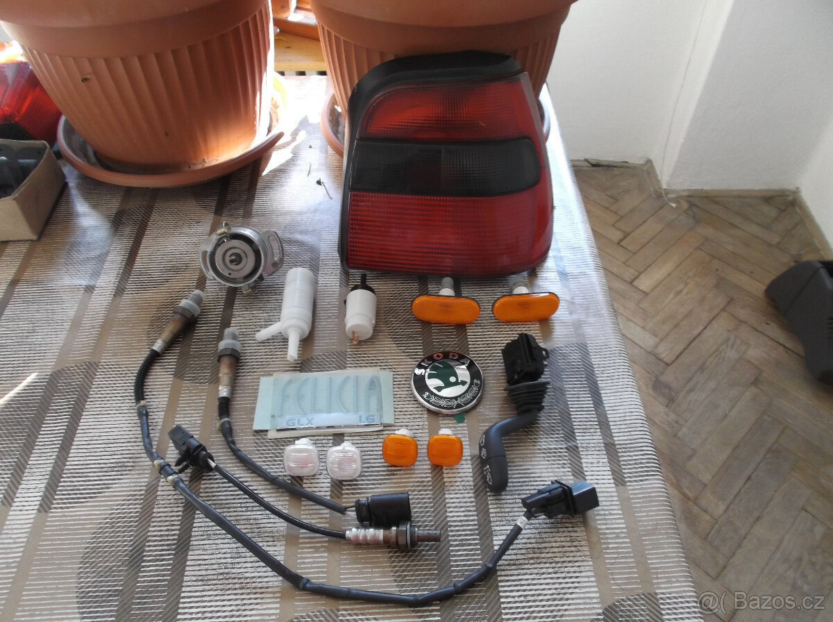 ŠKODA 100-120-FAVORIT-FELICIE NÁRAZNÍKY-TERMOSTATY A DÍLY - 3