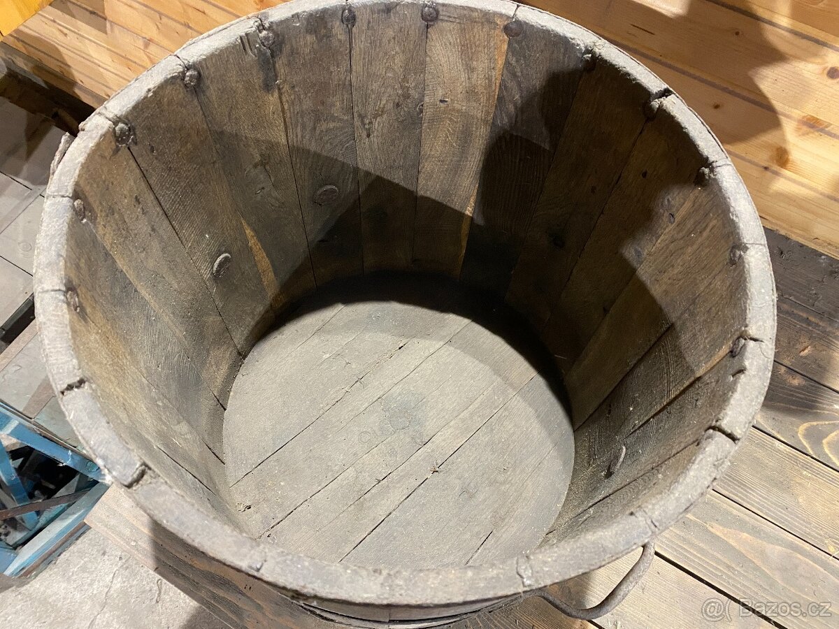 Odměrka na obilí 1/2 H cejchovaná - 3