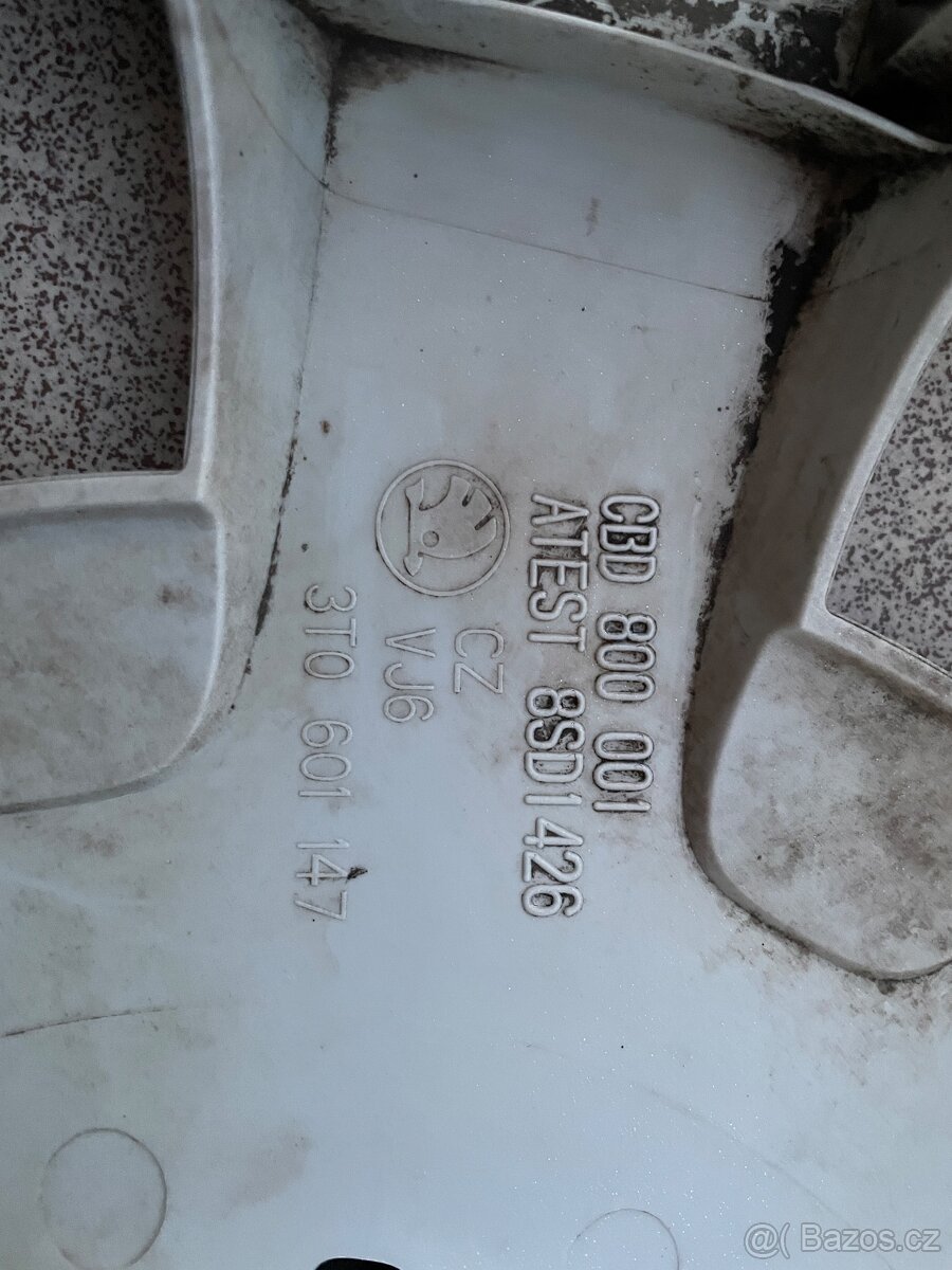 Škoda Yeti Superb ll - 1 kus poklice 16” - 3