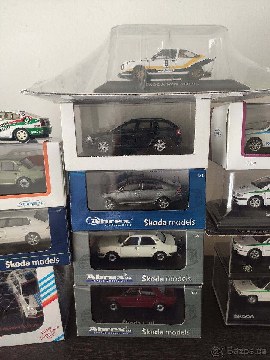 Modely Abrex,Kaden,De Škoda 1:43 - 3