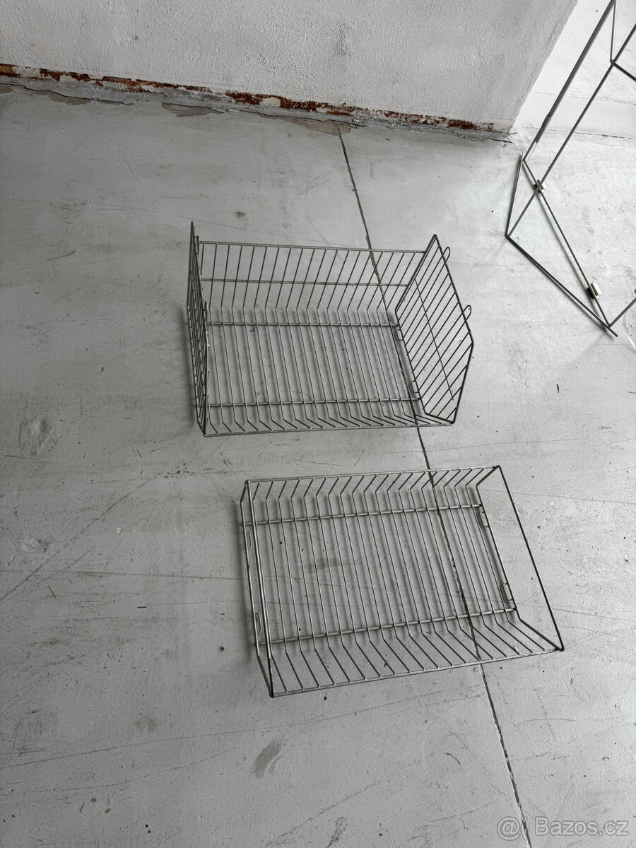 Drátěné regály 60•45•33cm š•h•v - 3