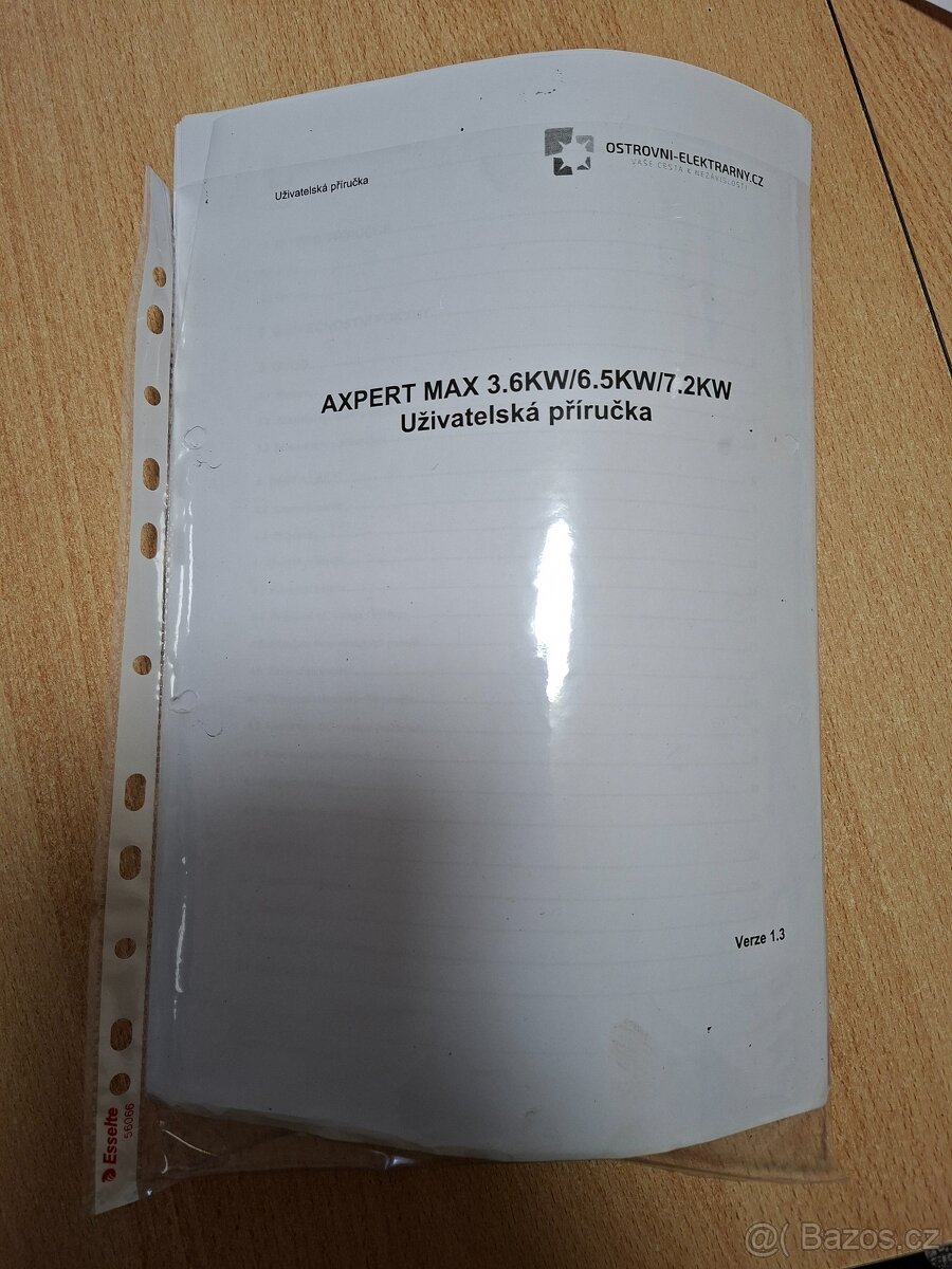 Měnič Axpert max 3600w 24V - 3