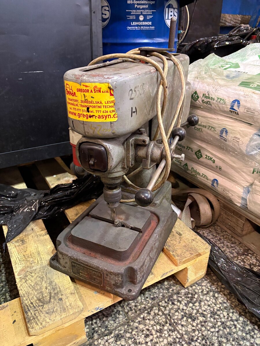 Stolní elektrická vrtačka jihokov hustopeče - 3