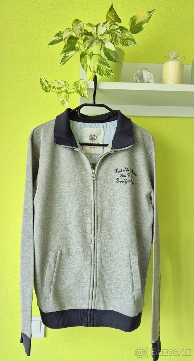 Pánská mikina na zip Fred Mello - 3
