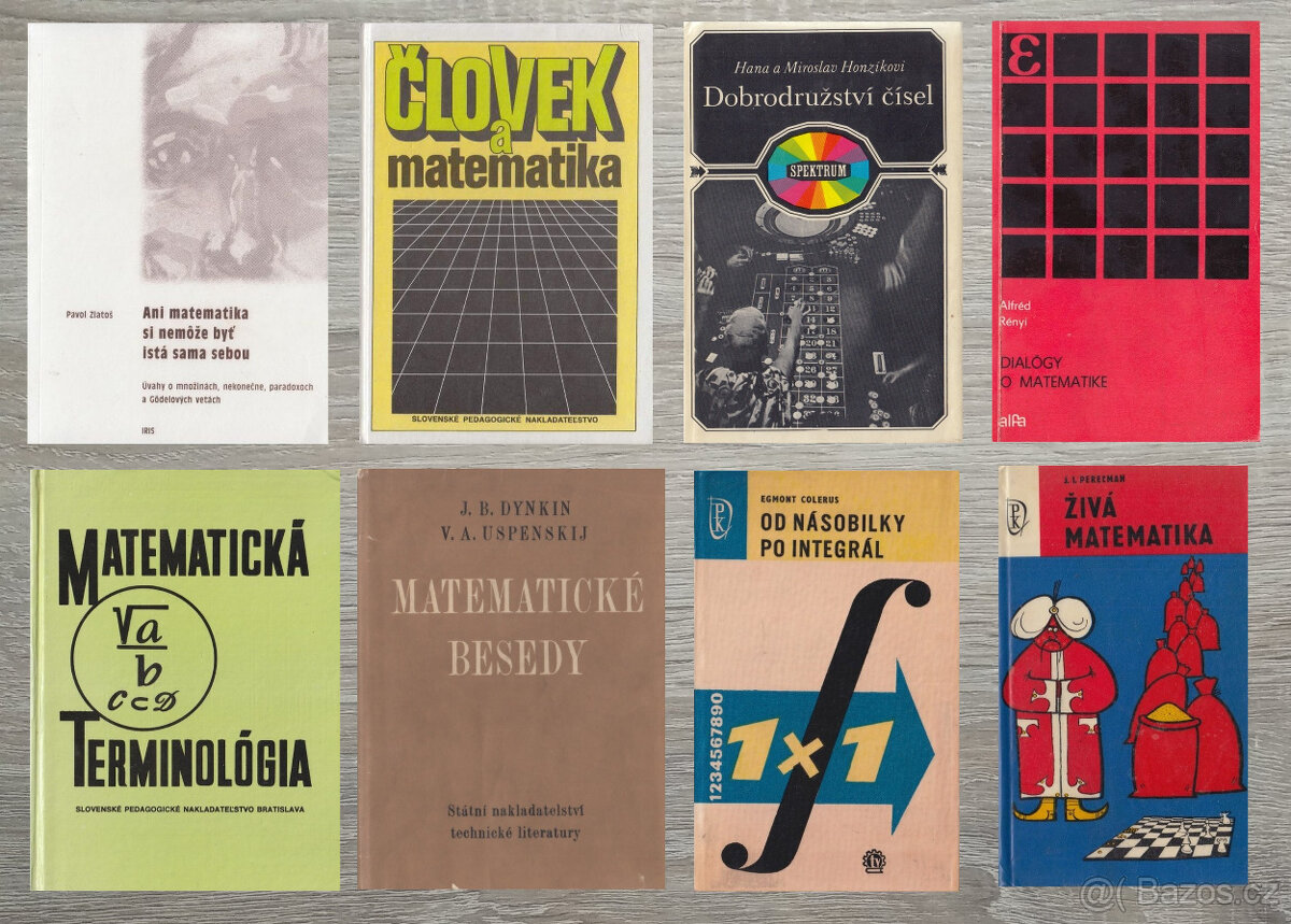 Matematika, populární knihy - 3