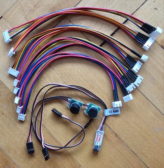 Modelářská bižutérie prodloužení, přepínače, konektory 265ks - 3