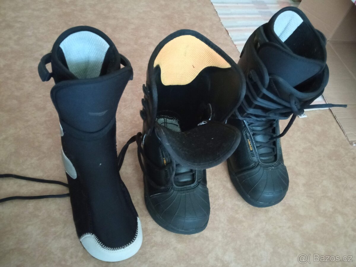 dětské boty na snowboard 23,5cm - 3