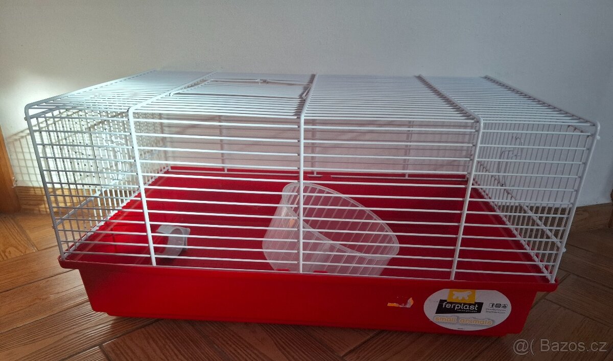 Prodám klec s kolotočem pro křečka - 3