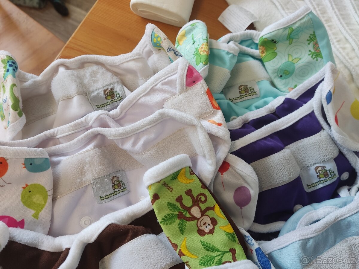 Látkové pleny Bamboolik - 3