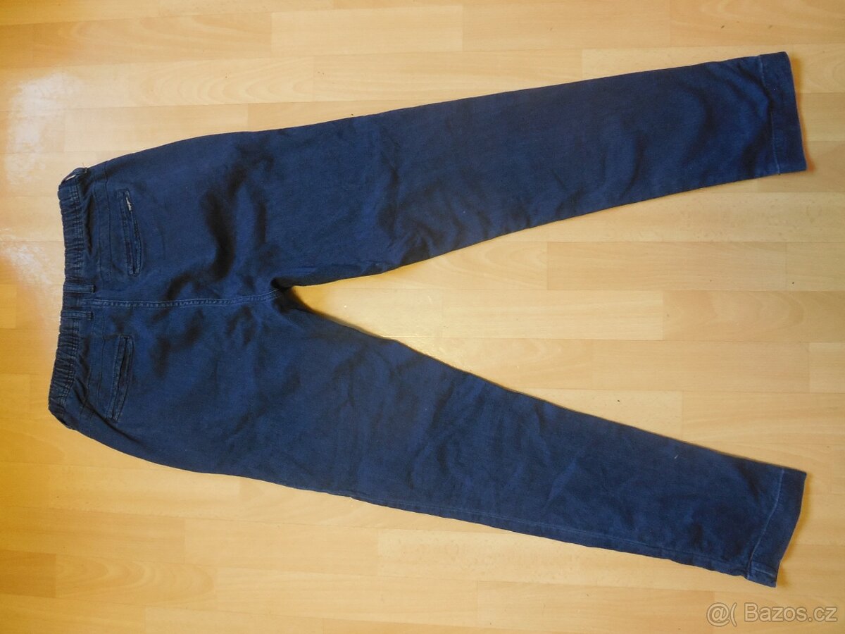 pánské Pepe Jeans tm.modré rifle zip guma 34/32 L p.82-88 - 3