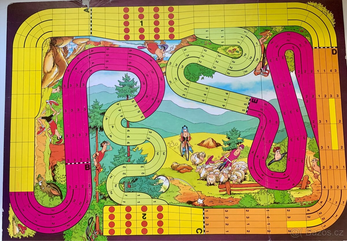 Retro stolní hra Peloton - 3