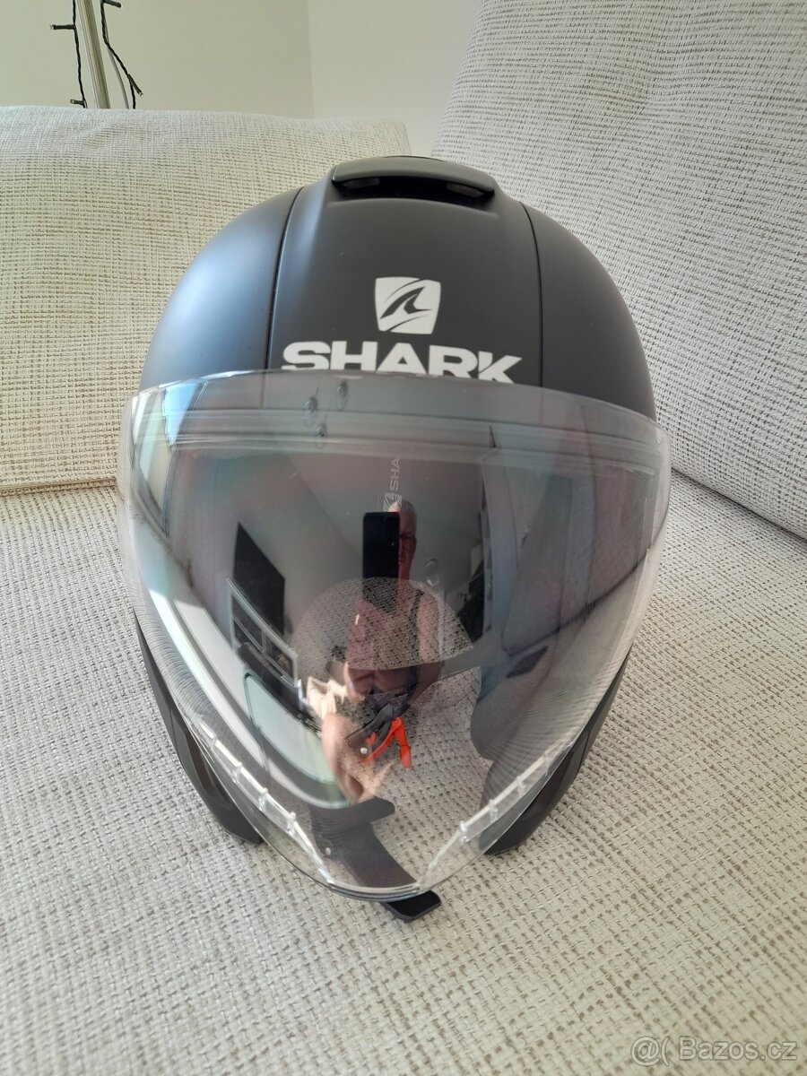 Helma SHARK CITYCRUISER ČERNÁ MAT - 3