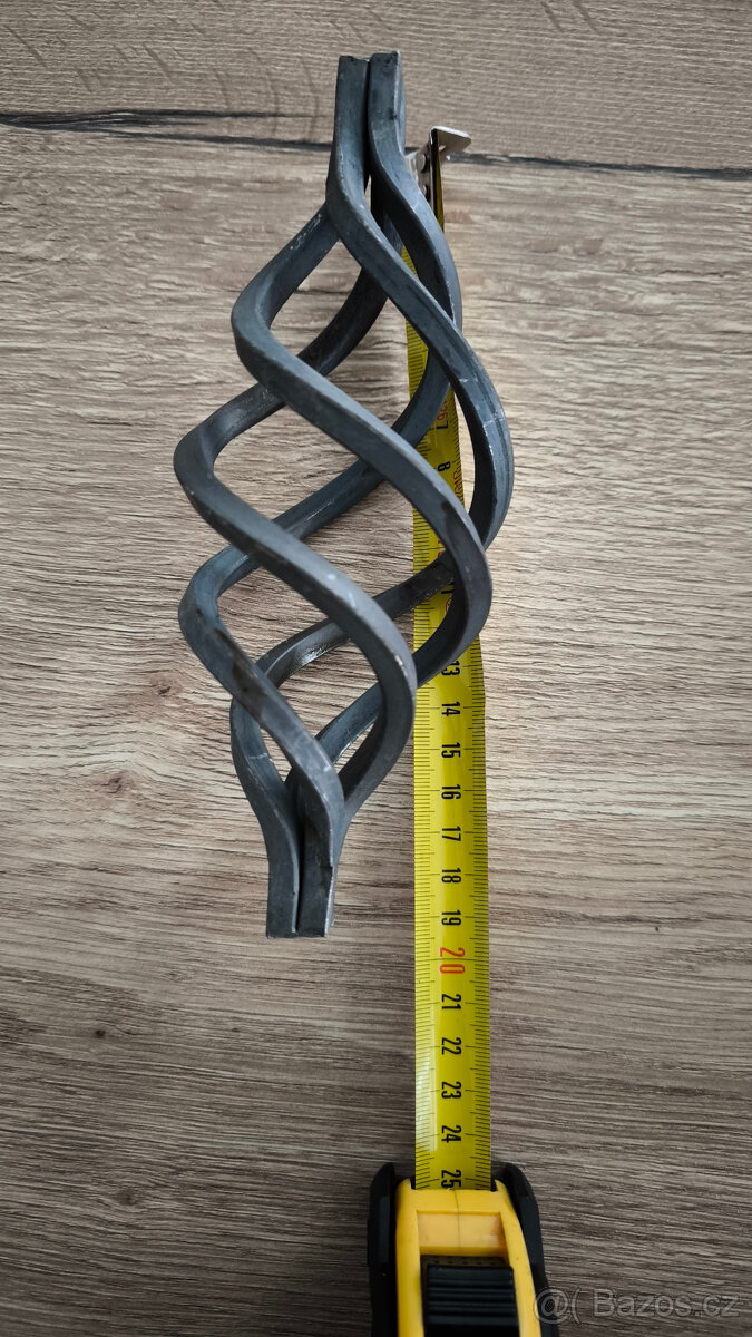 kovaná valutka, šiška, košík, cibule - 3