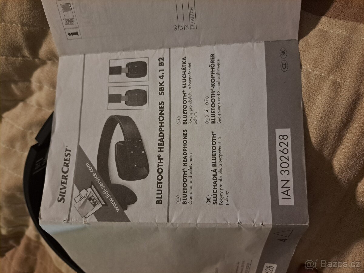 Bluetooth bezdrátová sluchátka Silvercrest - 3