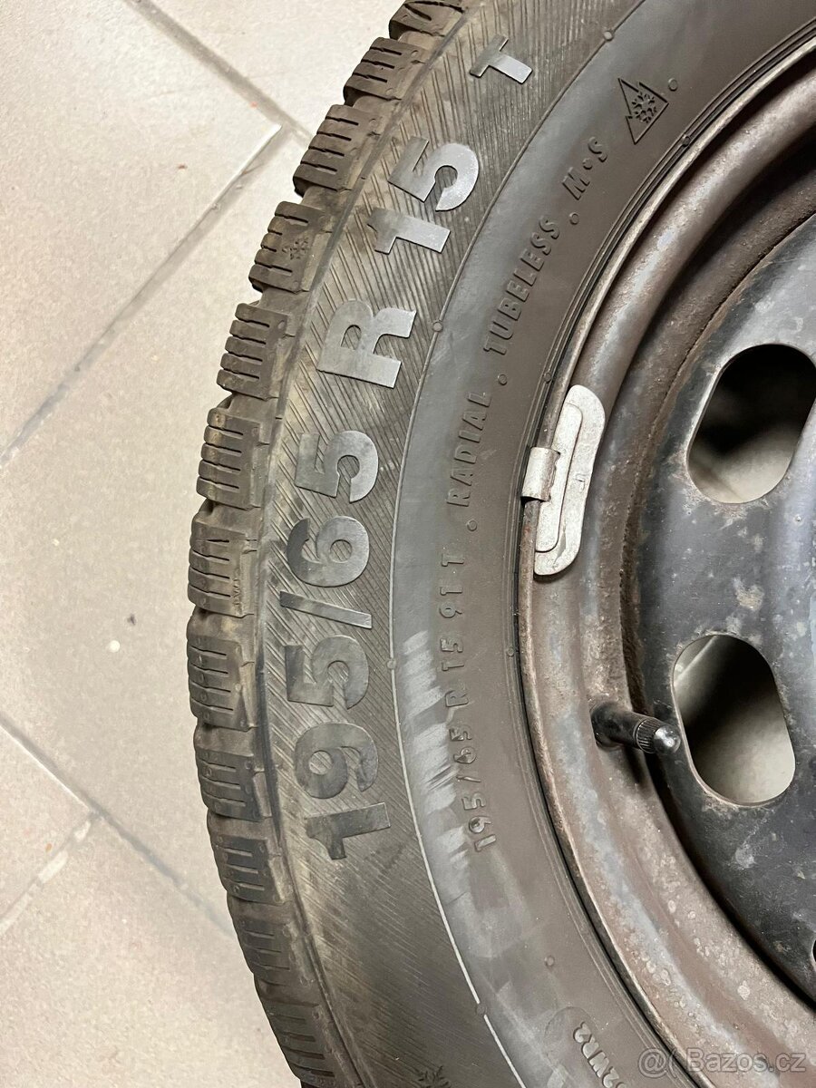 Plechové disky R15, 5x100 (Octavia, Golf ...) - 3