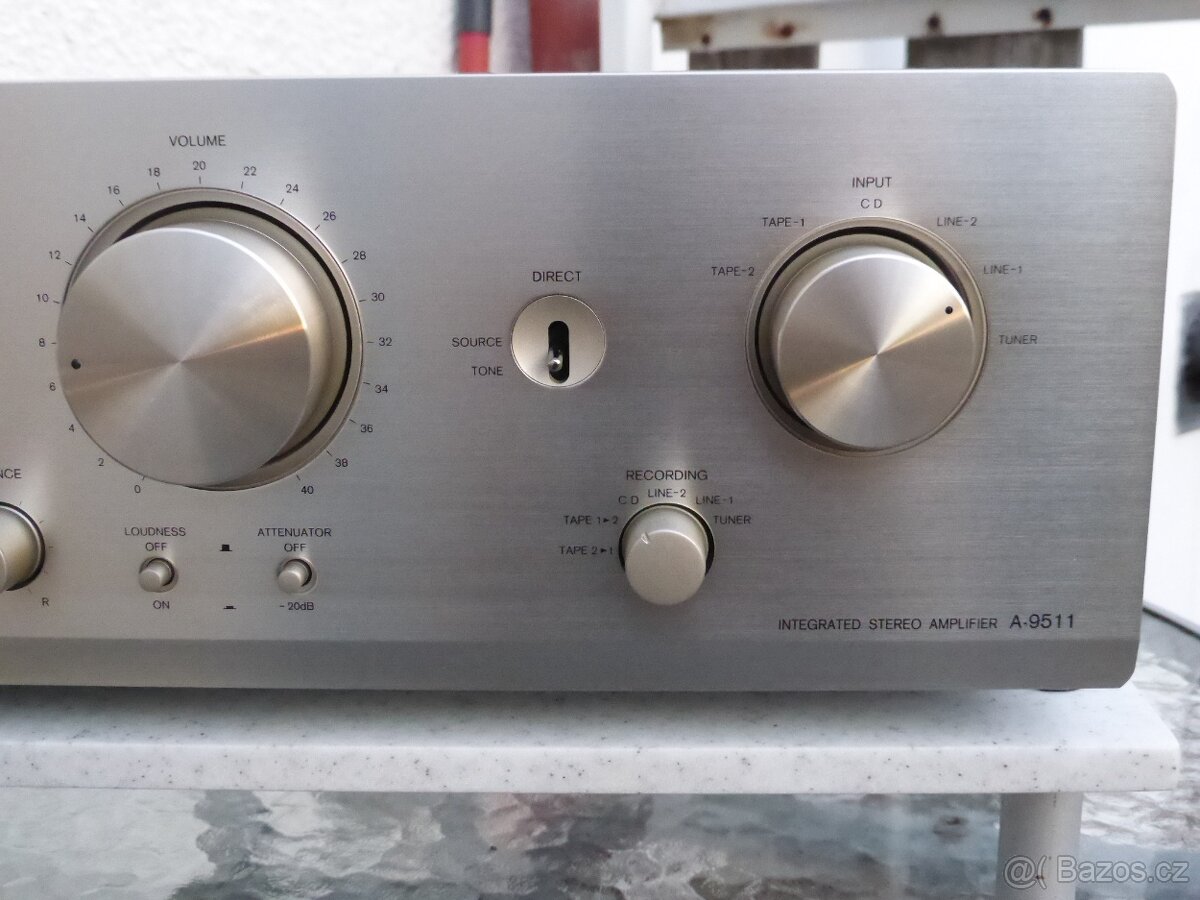 ONKYO A-9511 špičkový HiFi zesilovač, výkon 2x120W - 3