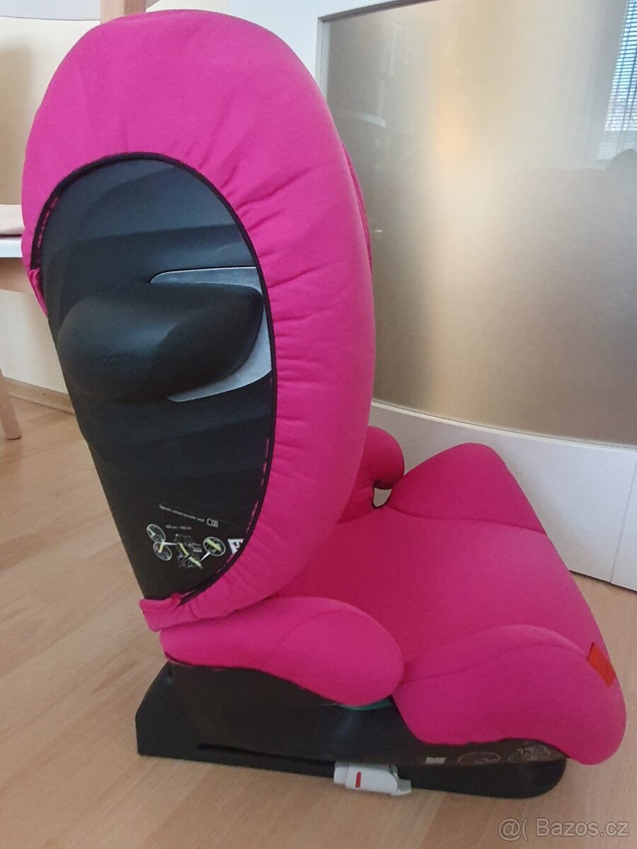 Autosedačka Cybex Solution G I-FIX 15 - 36 kg růžová - 3