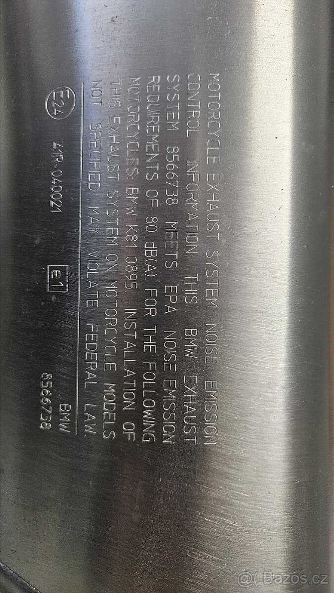 Výfuk originál Bmw f750gs/f850gs/f900gs - 3