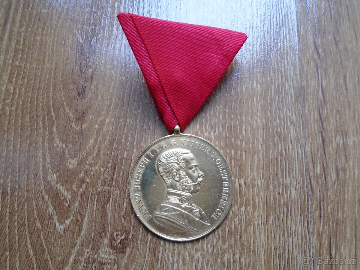 VELKÁ MEDAILE ZA STATEČNOST F.J.I. A CAREL OBĚ ZLATÉ - 3
