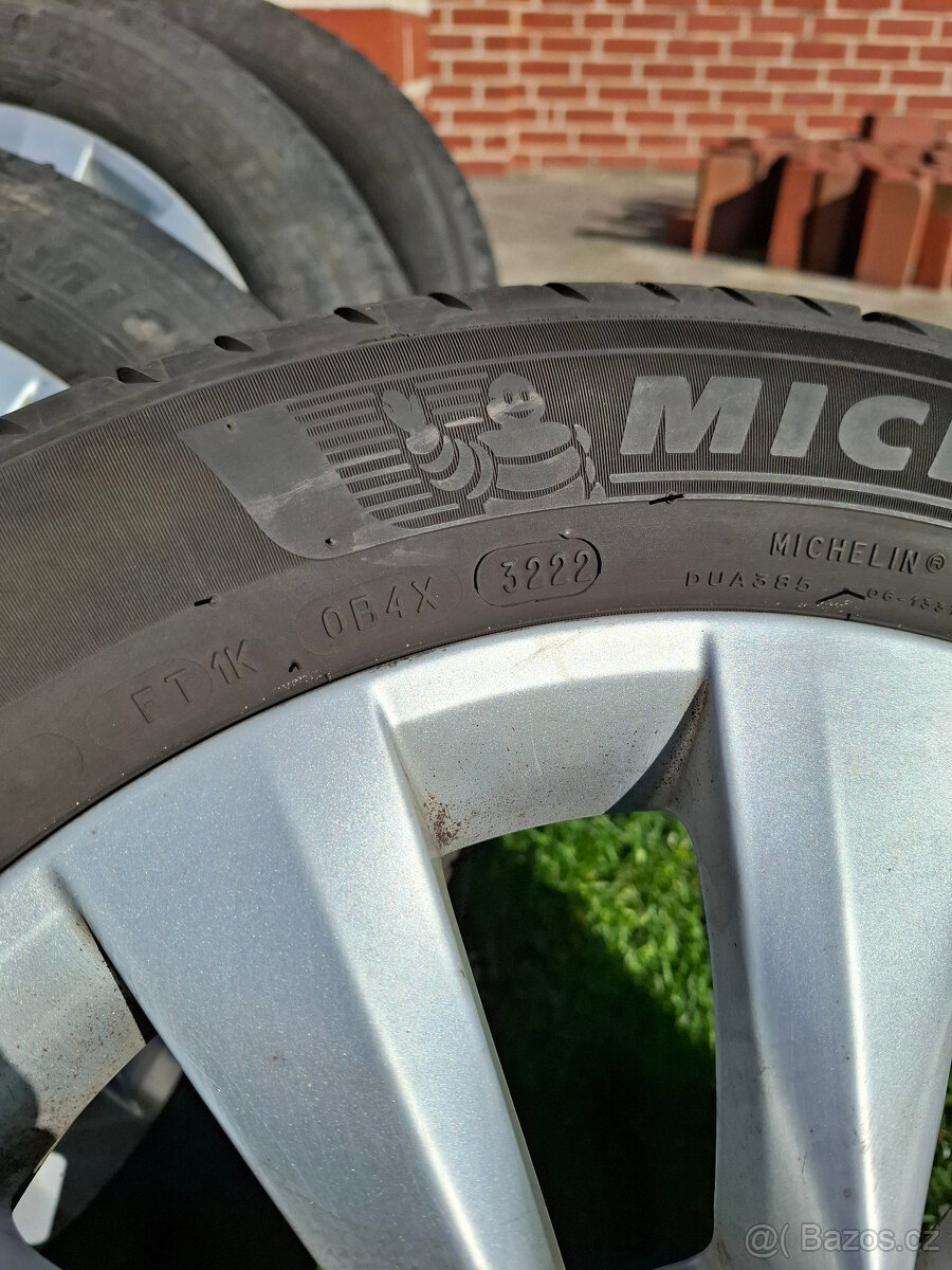 ALU Kola ŠKODA 5x100 R16 - LETNÍ PNEU MICHELIN - 3