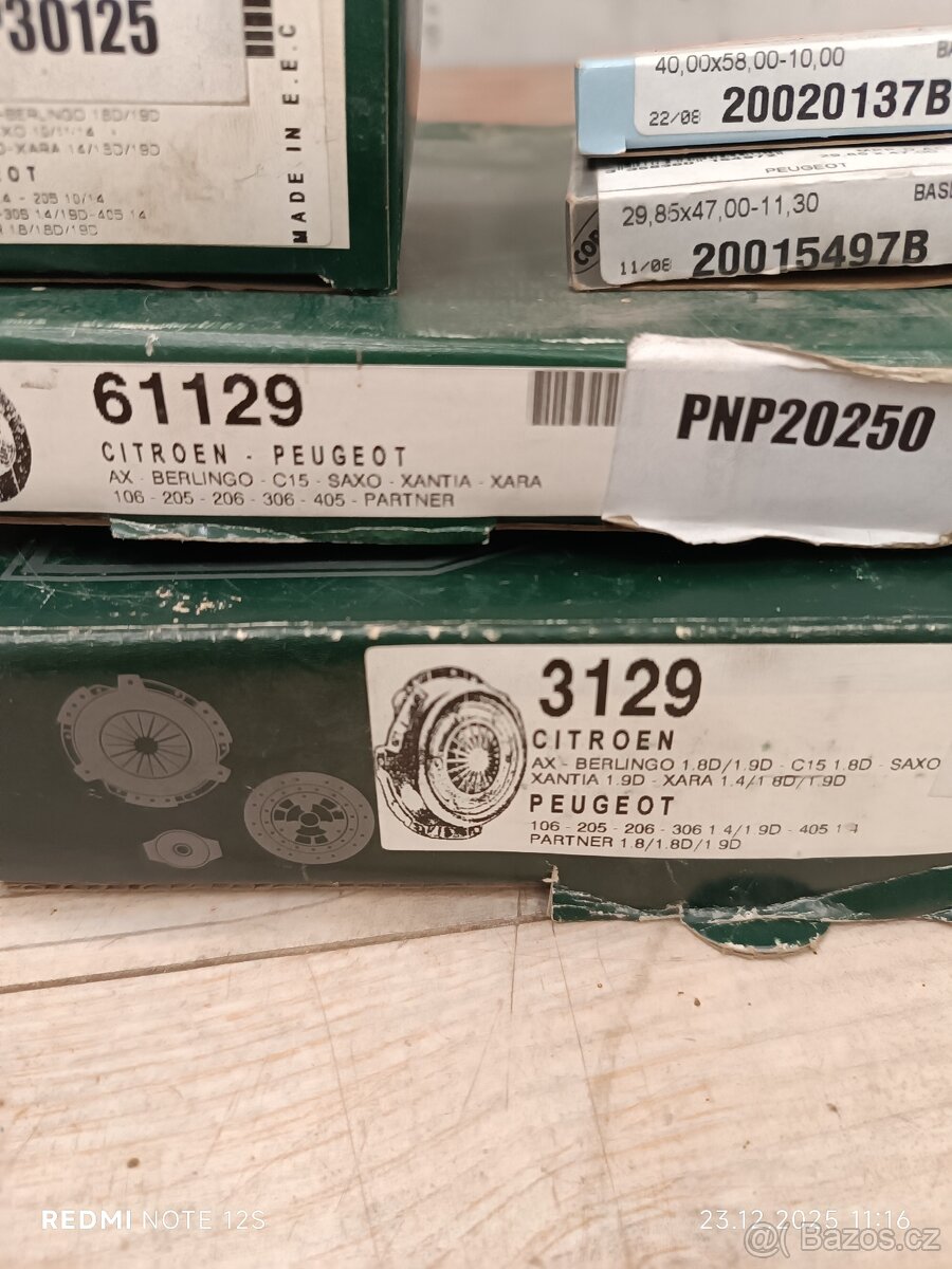 Citroen peugeot spojka sada - 3