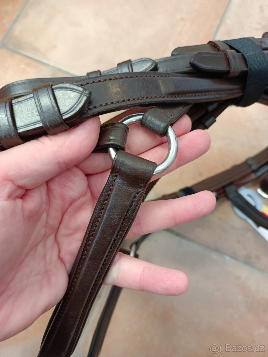 Nová hnědá pony uzdečka s mexickým nanosnikem - 3